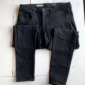 AG black skinny jeans